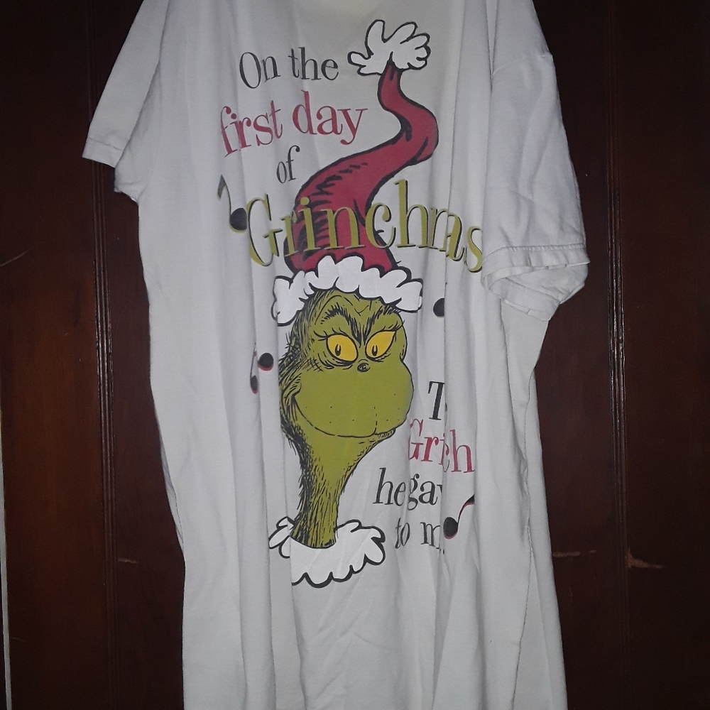 Sr Seuss Grinchmas T shirt Vintage one Size fits
